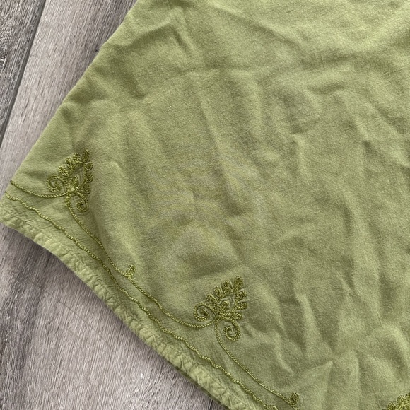 Vintage green ombré skirt - Picture 3 of 5